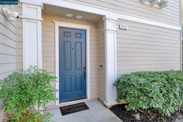 a view of front door