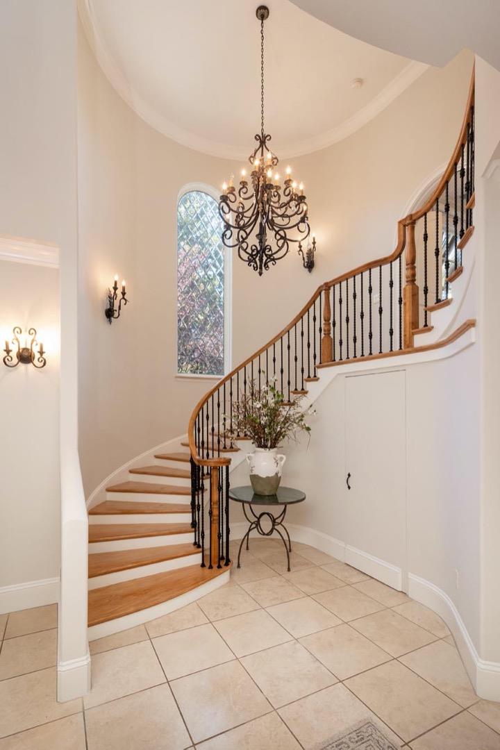 521 Roehampton Road Hillsborough, CA 94010 - Photo 7 of 51 a view of entryway with wooden floor