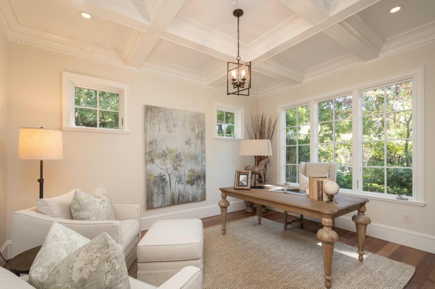 521 Roehampton Road Hillsborough, CA 94010 - Photo 9 of 51 a living room with furniture and a window