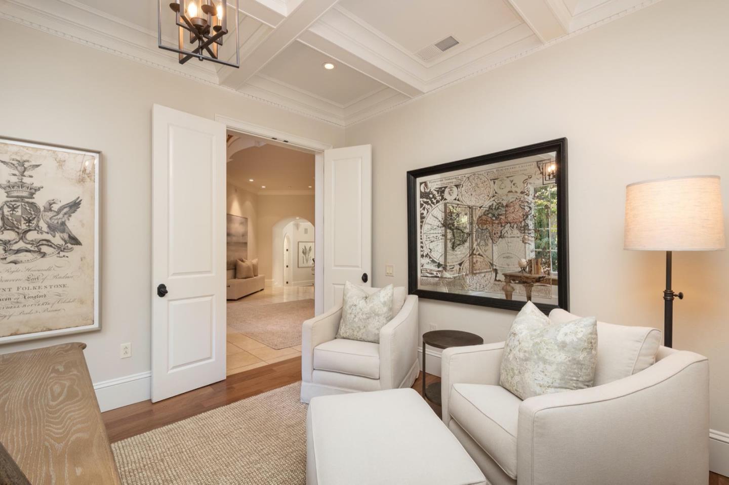 521 Roehampton Road Hillsborough, CA 94010 - Photo 10 of 51 a living room with furniture and a large window