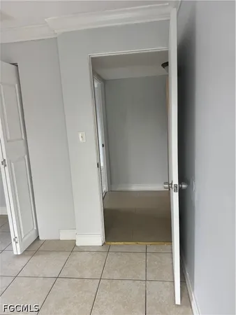 a view of a room with a chandeliers