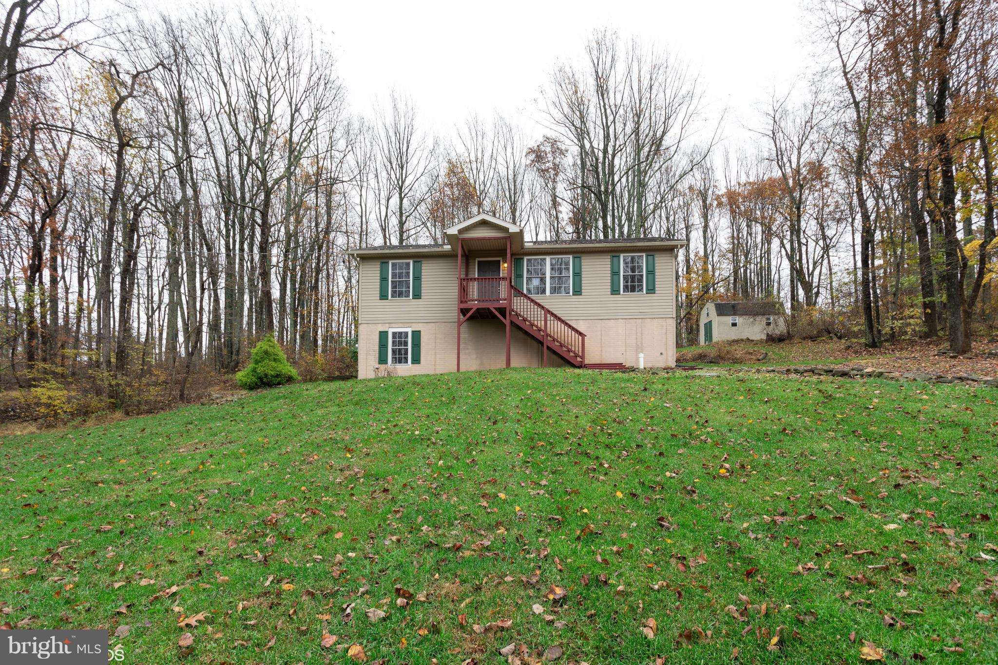 322 Freeze Road Linden, VA 22642 - Photo 22 of 26 front view of a house with a yard