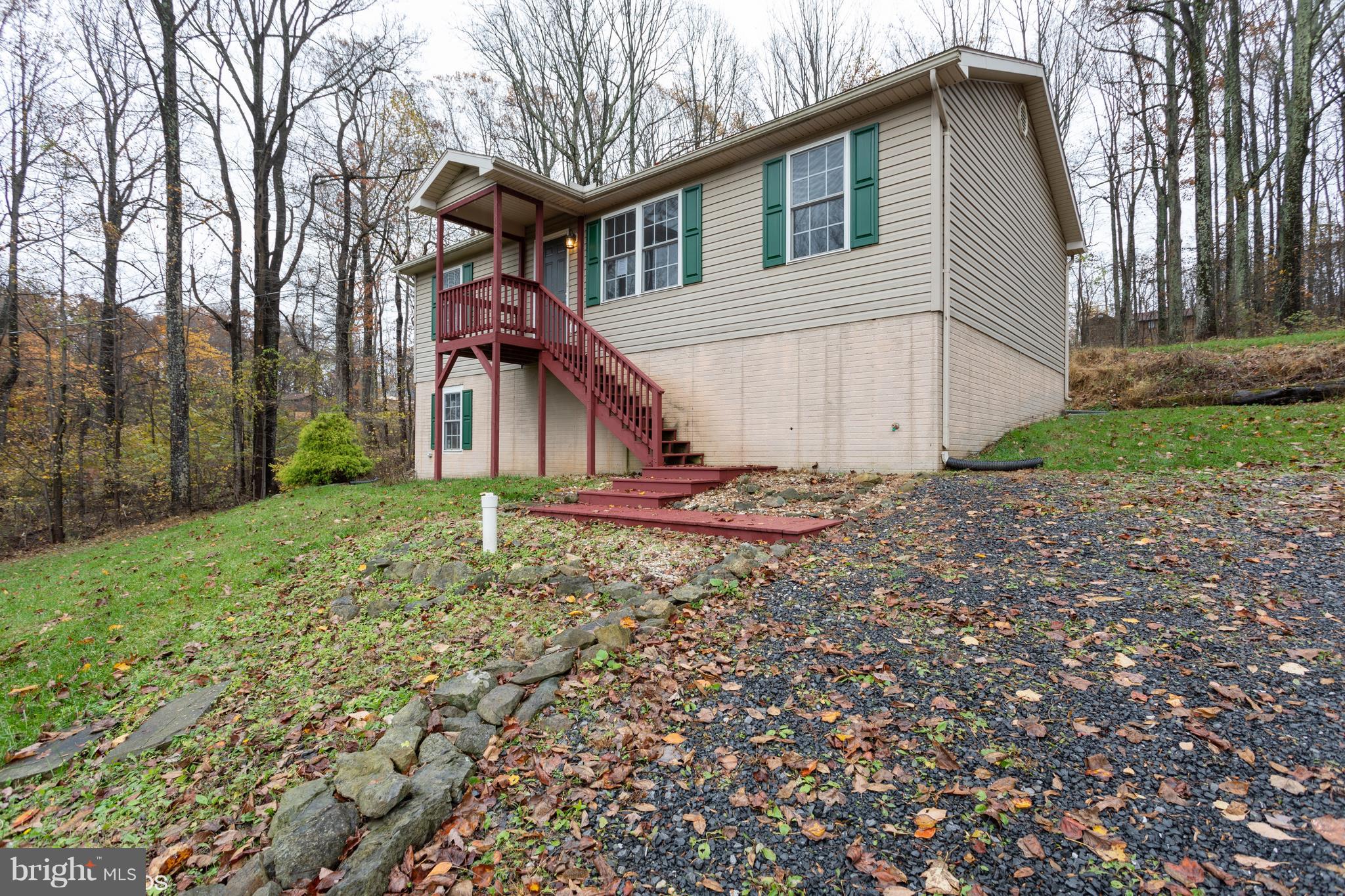 322 Freeze Road Linden, VA 22642 - Photo 26 of 26 a front view of a house with a yard