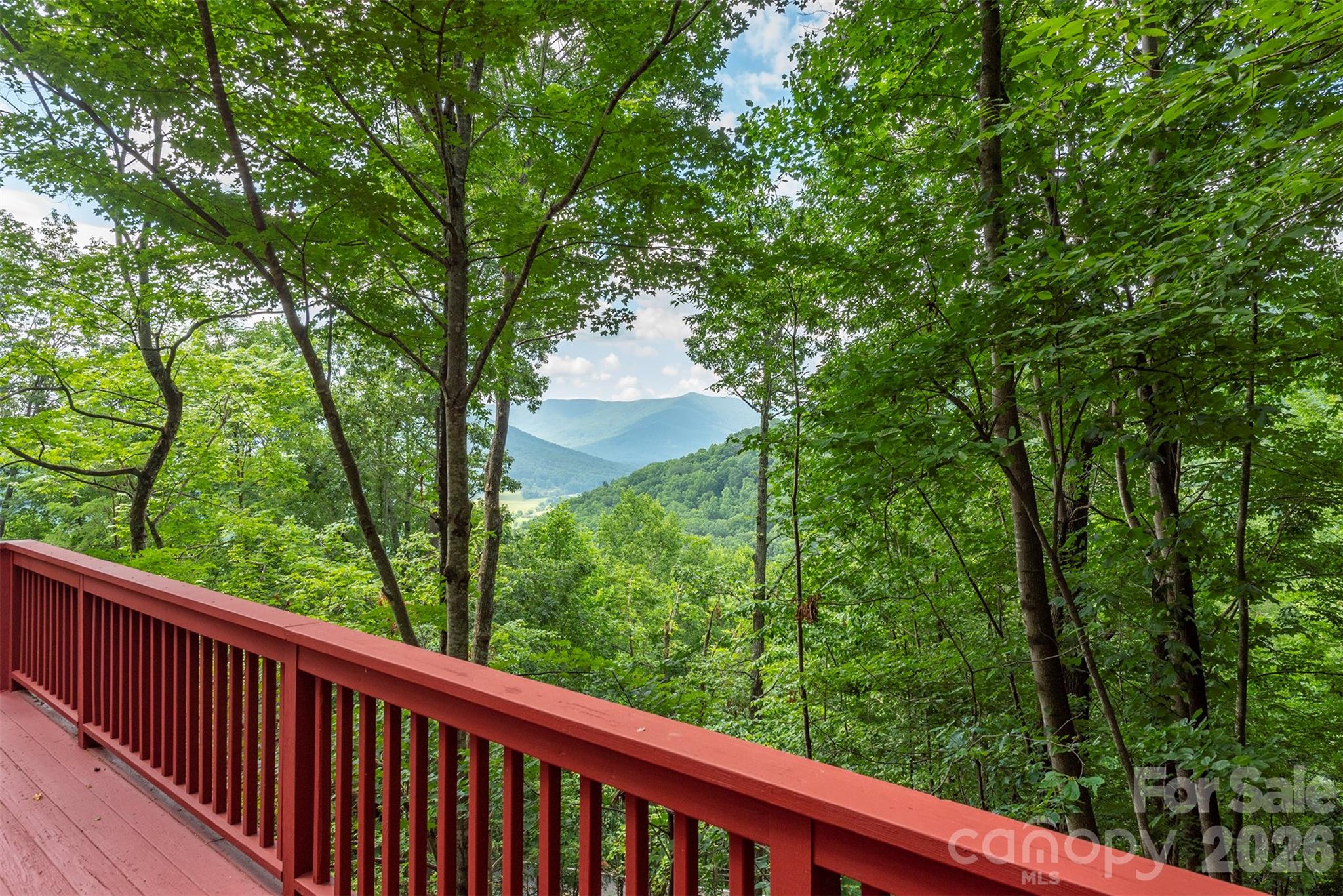 7 Winding Poplar Road Black Mountain, NC 28711 - Photo 2 of 48 a balcony with an outdoor space