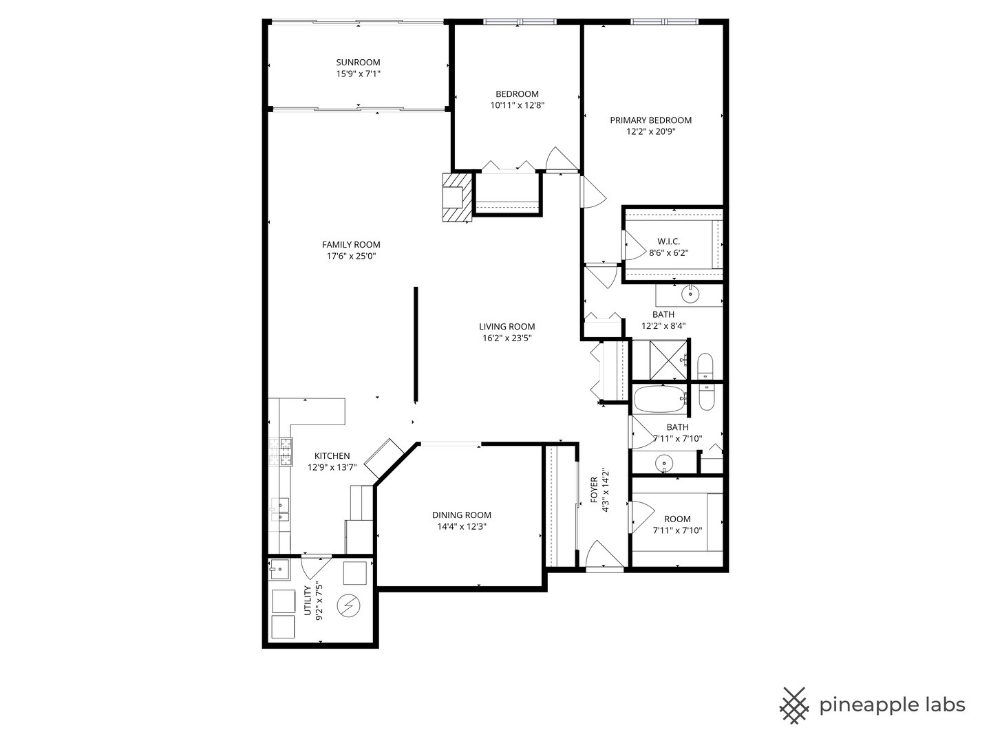 1S095 Spring Road, Unit 1D Oakbrook Terrace, IL 60181 - Photo 19 of 26 a picture of a floor plan