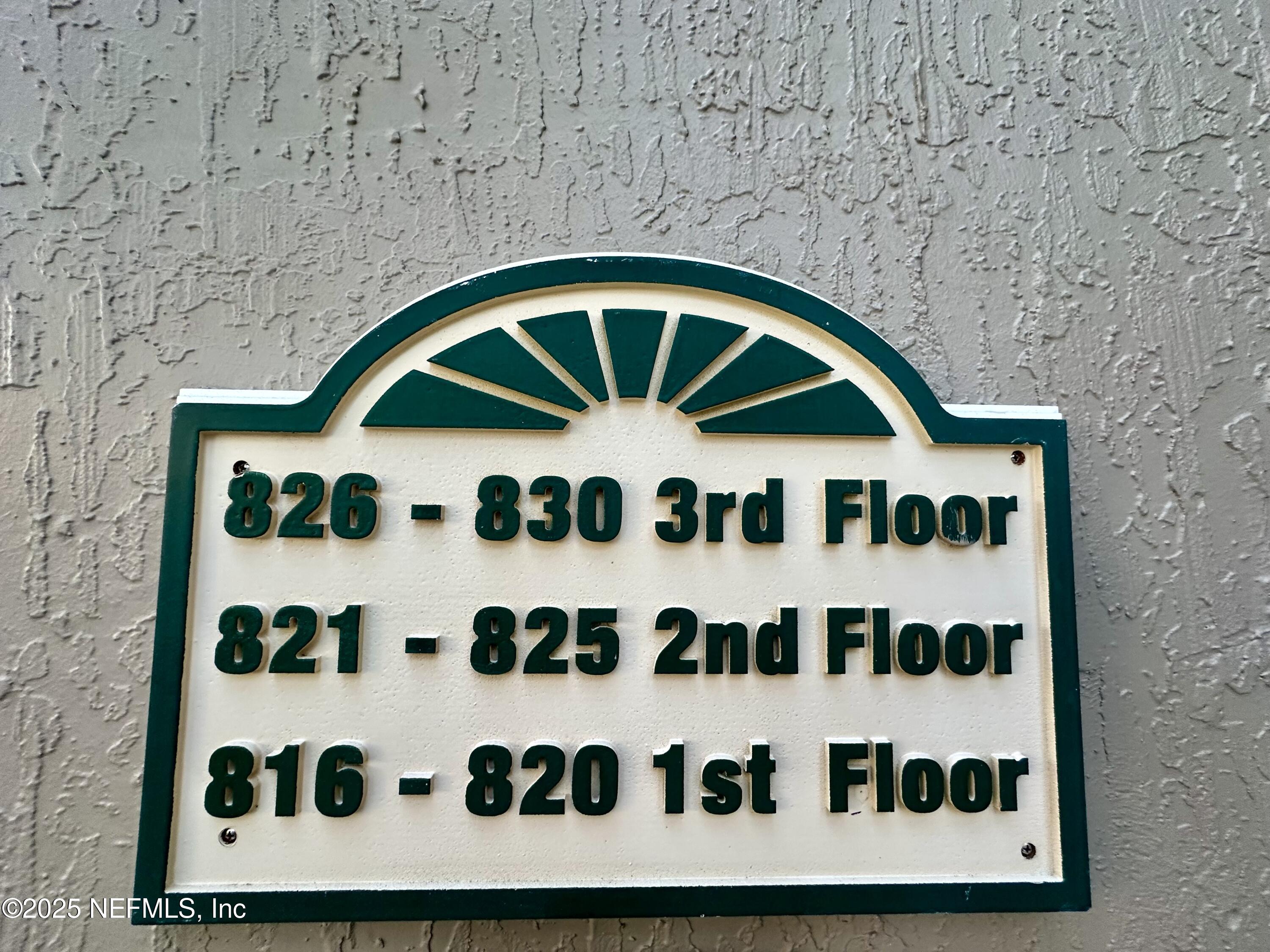 10550 Baymeadows Road, Unit 818 Jacksonville, FL 32256 - Photo 28 of 62 CLEARLY LABELED UNIT LOCATION