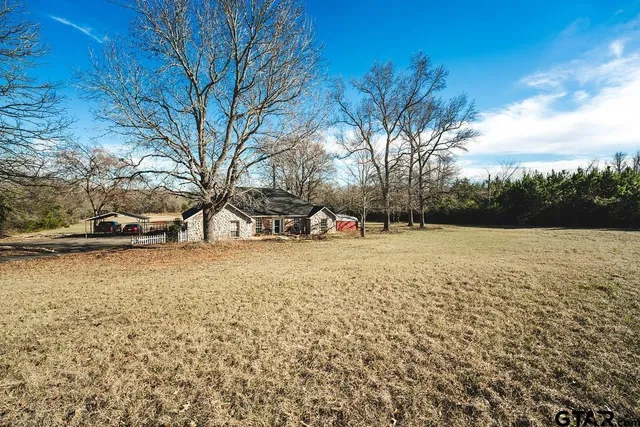 a street view covered with snow