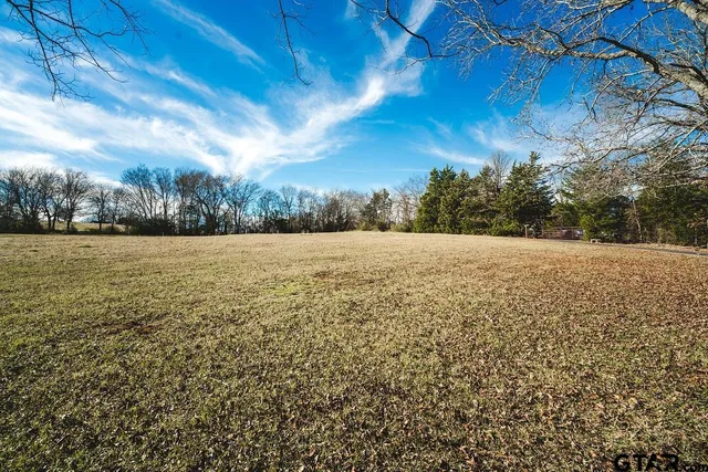 a view of an outdoor space and a yard