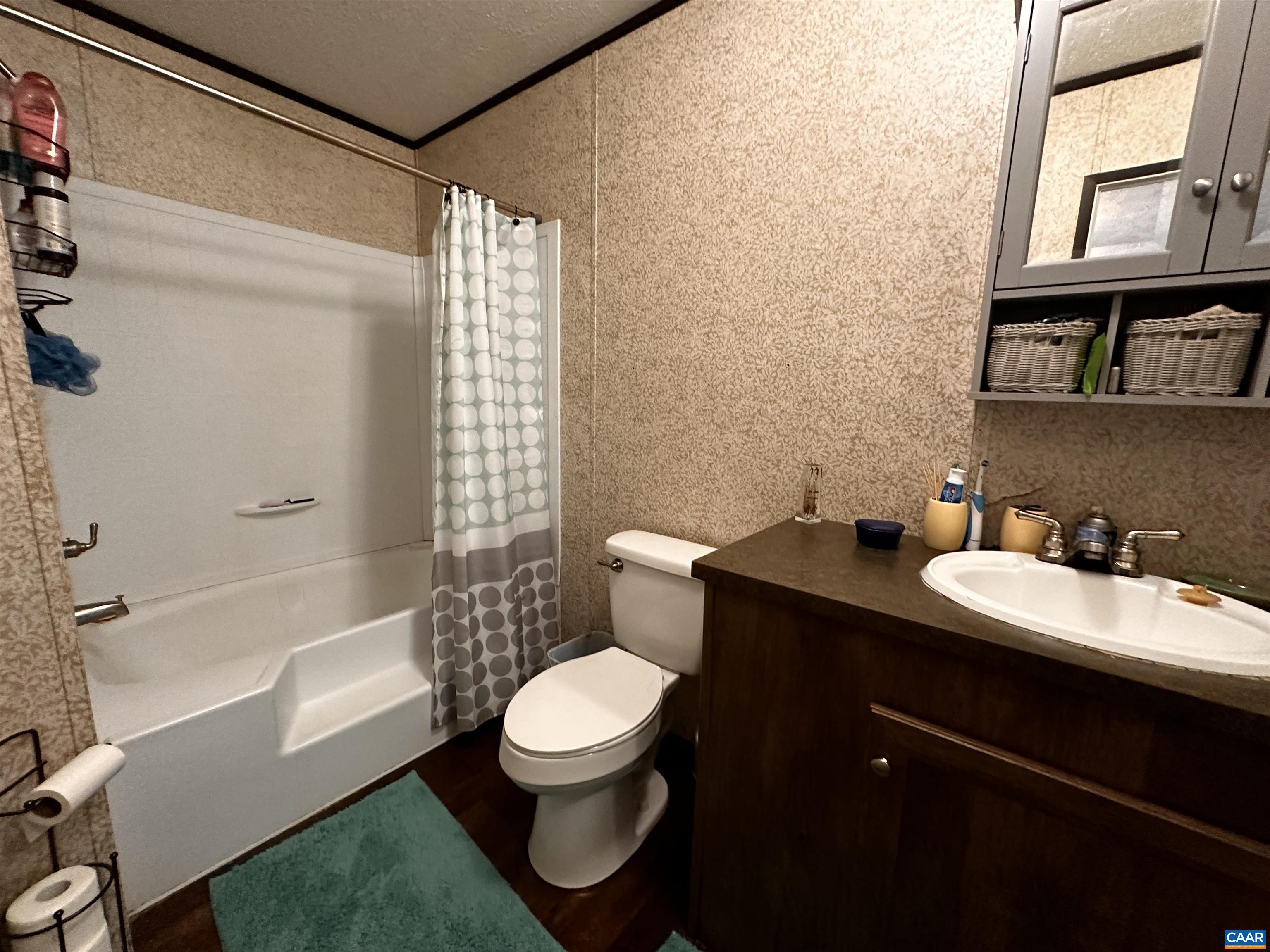 1625 South Constitution Route Dillwyn, VA 23936 - Photo 14 of 30 a bathroom with a sink a toilet and shower