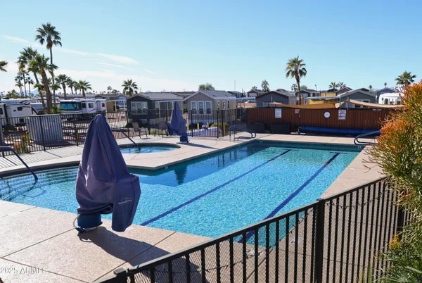a view of a terrace with seating area