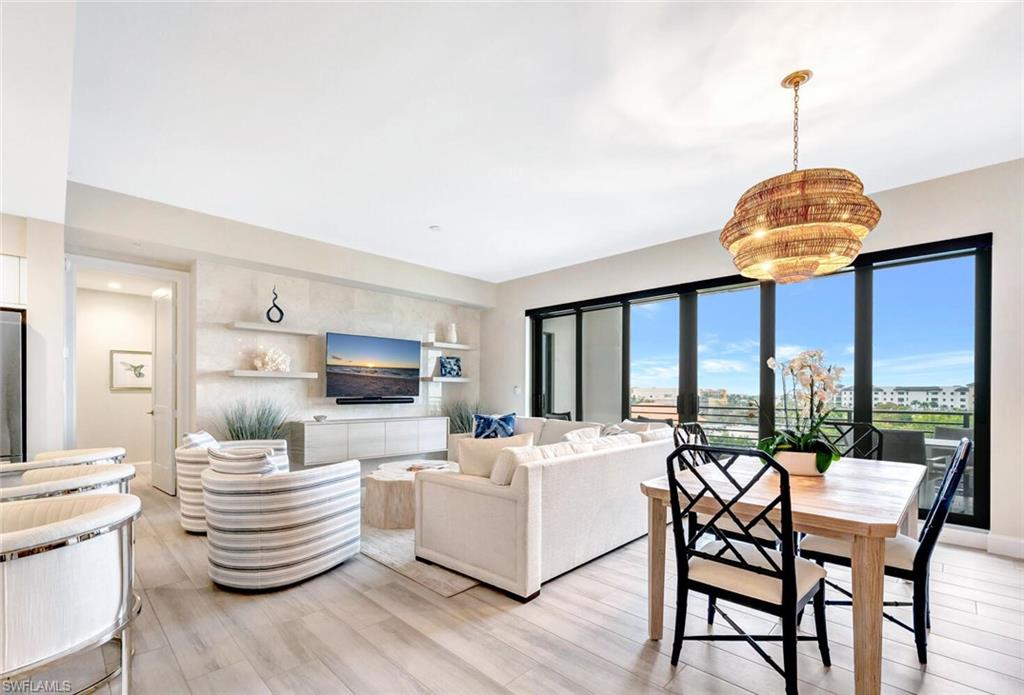 1111 Central Avenue, Unit 511 Naples, FL 34102 - Photo 6 of 50 Living Room/Dining Room