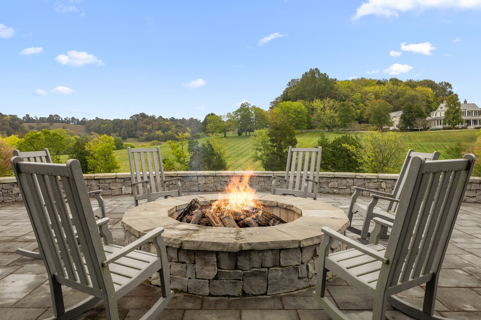 3377 Bailey Road Franklin, TN 37064 - Photo 16 of 49 a view of a chairs and table in the balcony