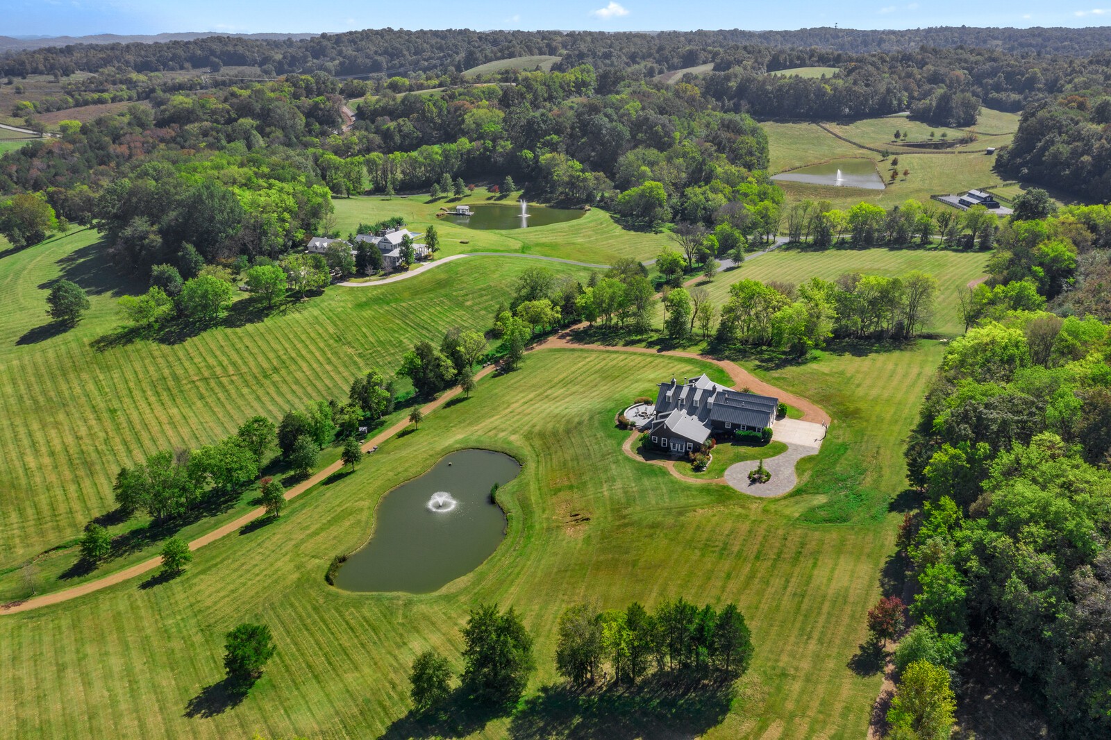 3377 Bailey Road Franklin, TN 37064 - Photo 24 of 49 an aerial view of a house with a yard