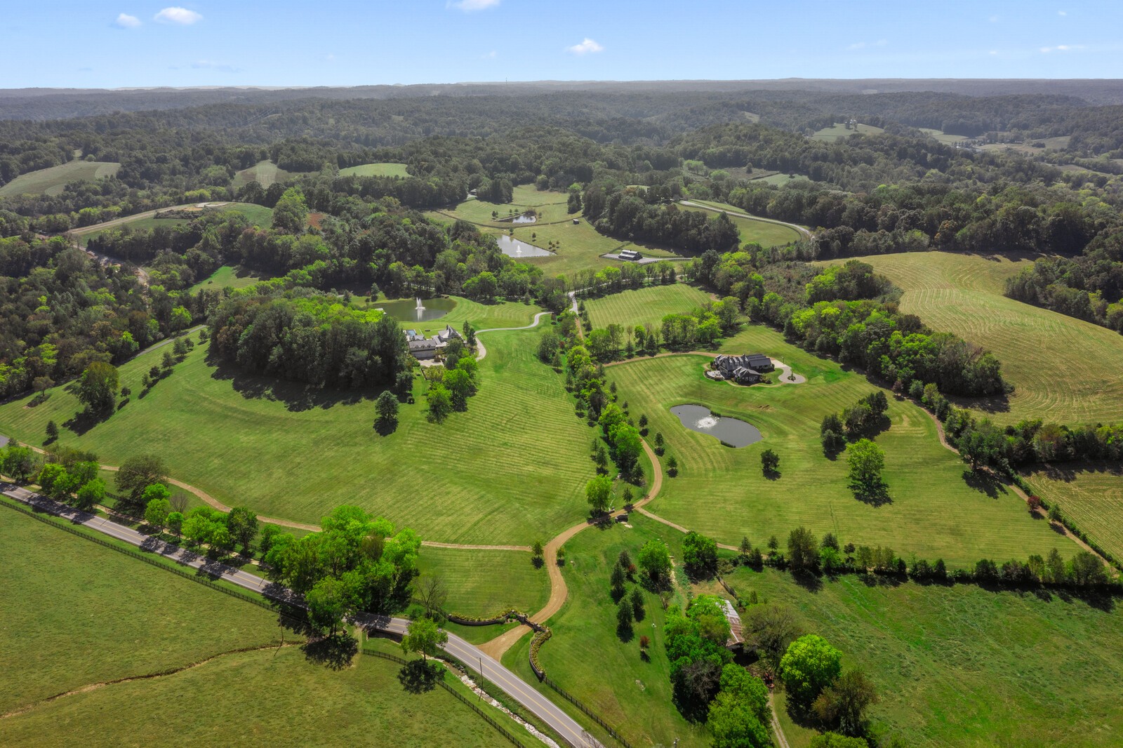 3377 Bailey Road Franklin, TN 37064 - Photo 25 of 49 an aerial view of residential houses with outdoor space and trees