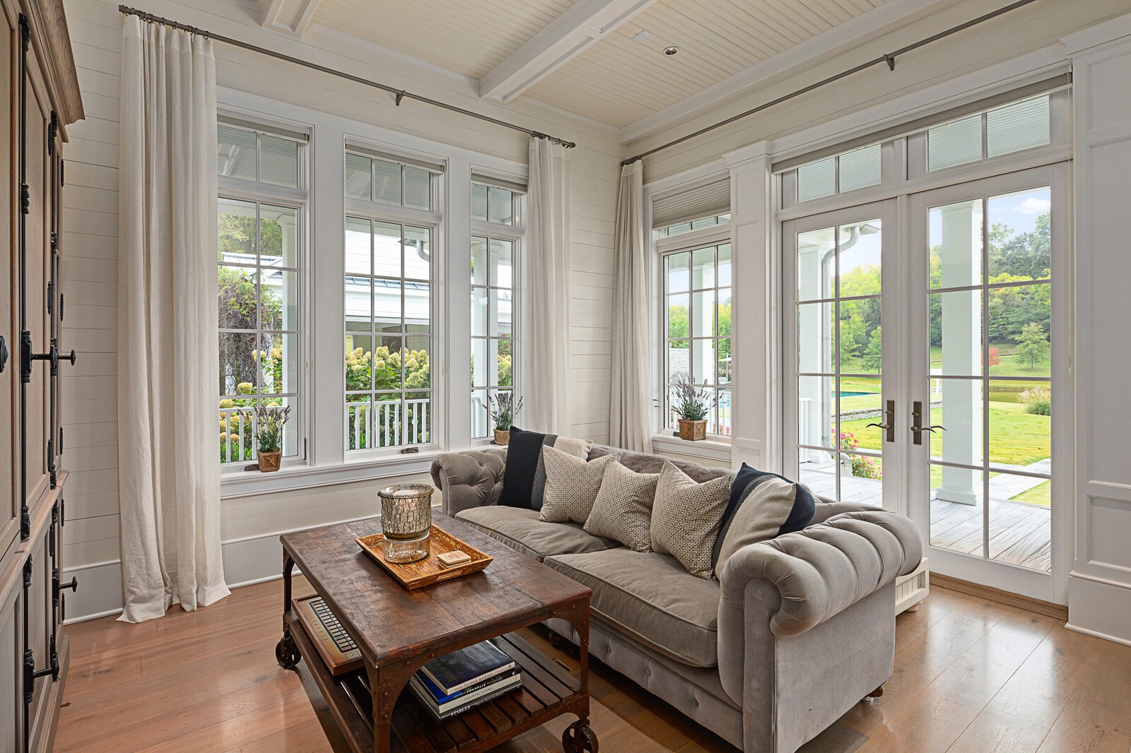 3377 Bailey Road Franklin, TN 37064 - Photo 37 of 49 a living room with furniture and a window with wooden floor