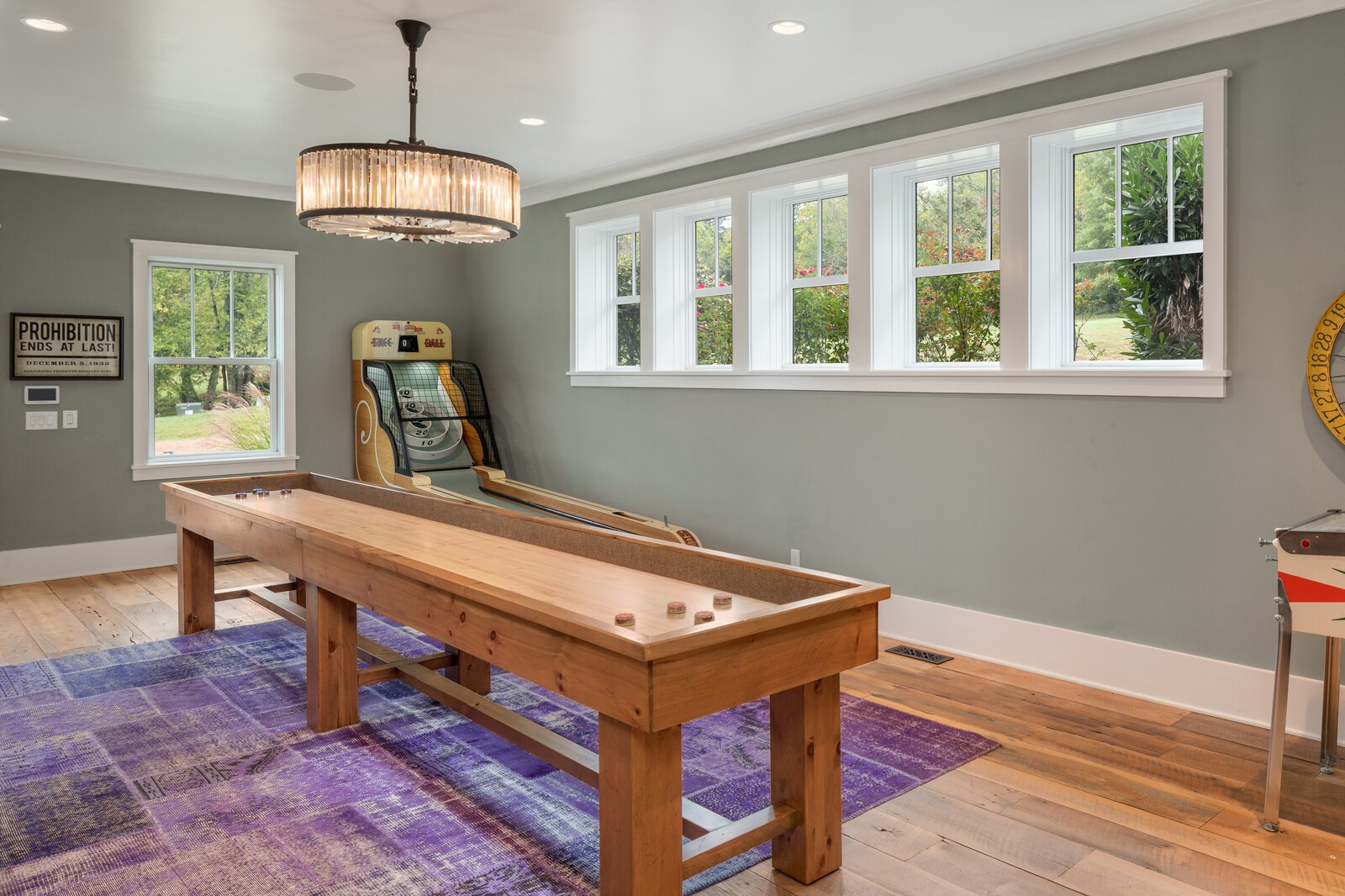 3377 Bailey Road Franklin, TN 37064 - Photo 7 of 49 a room with wooden floor pool table and windows