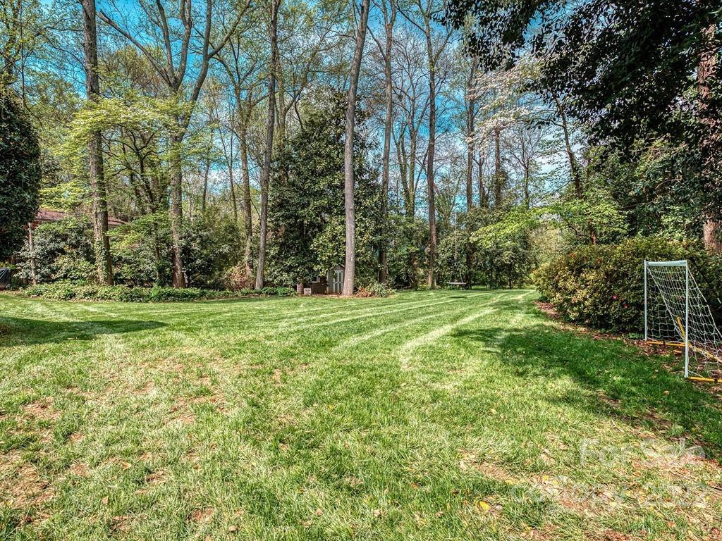 415 Ashworth Road Charlotte, NC 28211 - Photo 39 of 43 a view of a grassy field with trees