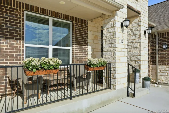 a view of a house with a porch