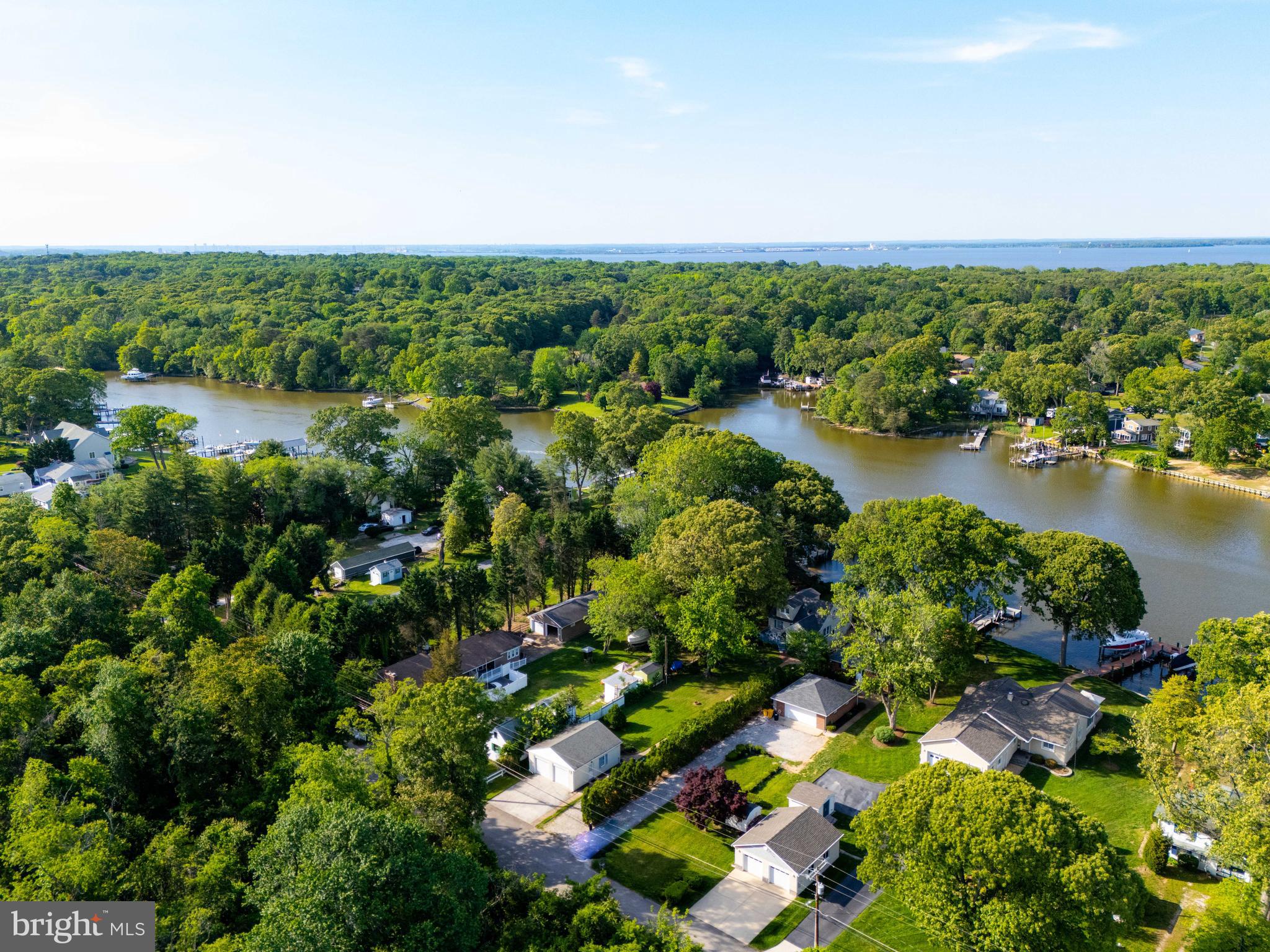 1924 Cedar Road Pasadena, MD 21122 - Photo 43 of 43 a view of a lake with a city