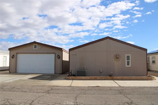 a house with a outdoor space
