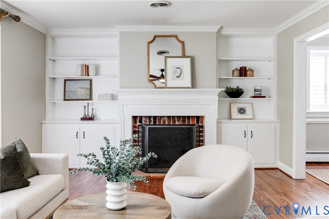 1510 Pump Road Henrico, VA 23238 - Photo 3 of 36 Featuring a classic wood burning fireplace framed