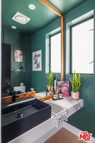 a room with furniture and window