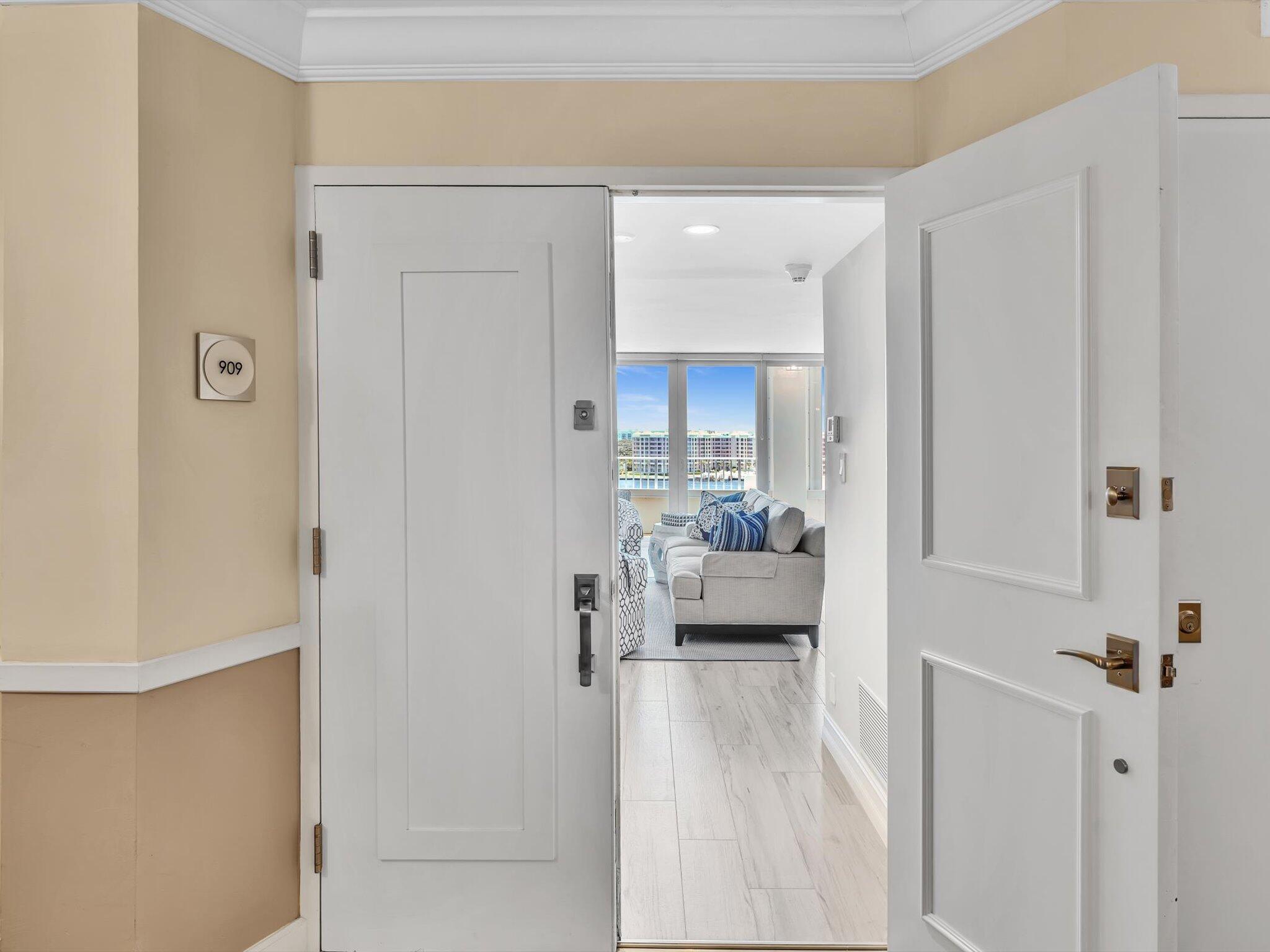 500 South Ocean Boulevard, Unit 909 Boca Raton, FL 33432 - Photo 45 of 101 ENTRY 909