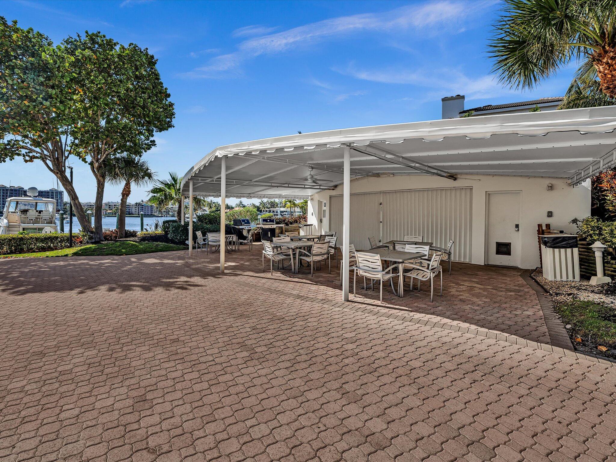 500 South Ocean Boulevard, Unit 909 Boca Raton, FL 33432 - Photo 79 of 101 PARTY PAVILLION INTRACOASTAL SIDE