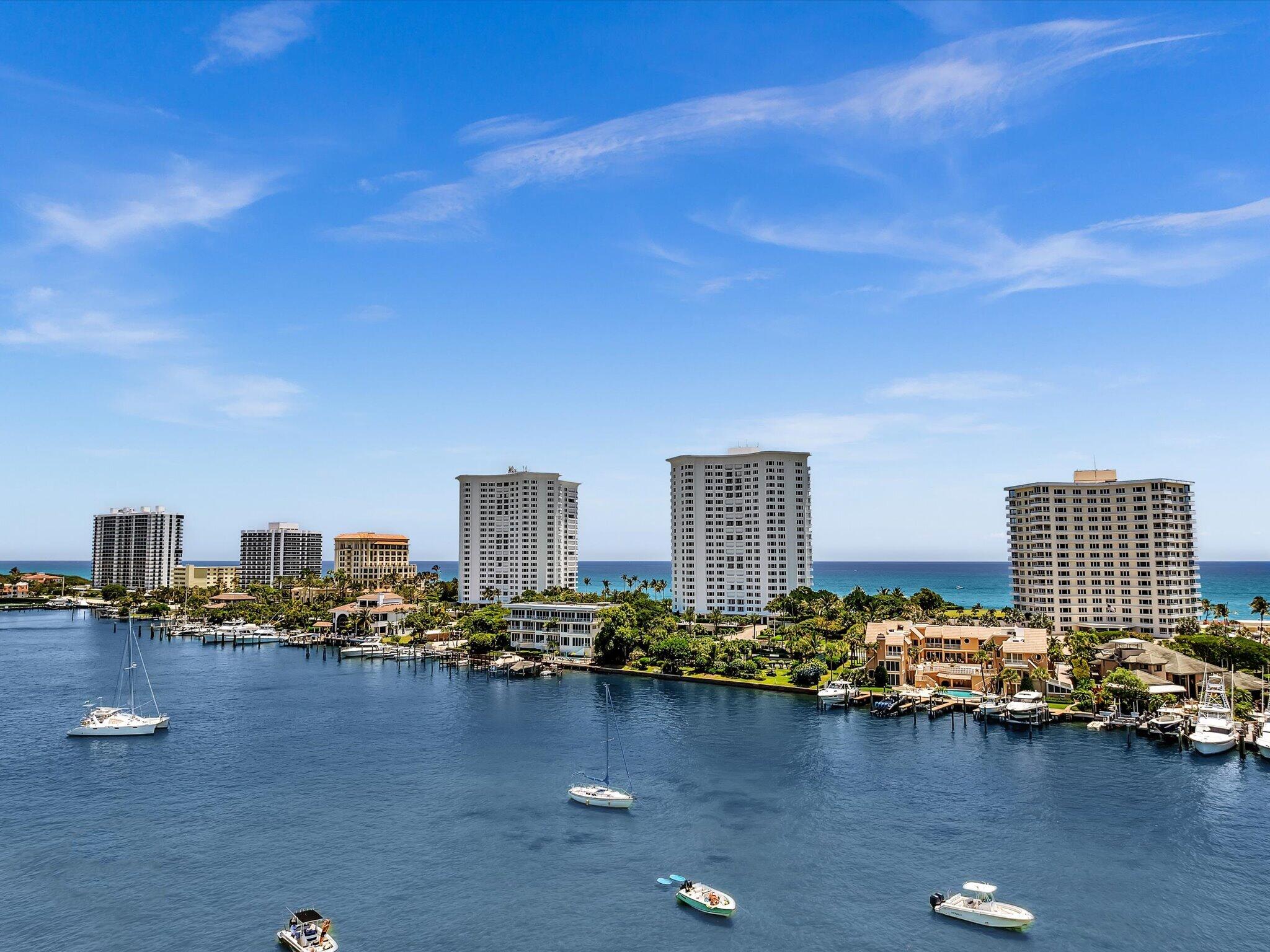 500 South Ocean Boulevard, Unit 909 Boca Raton, FL 33432 - Photo 89 of 101 AERIAL