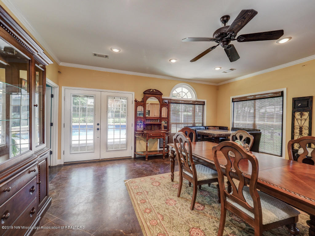650 Oakley Road Senatobia, MS 38668 - Photo 54 of 57 French Doors to Pool House