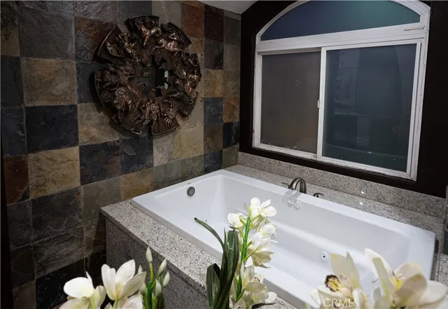 a view of a terrace with a yard