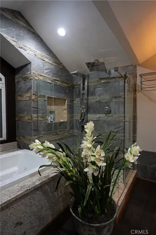 a view of outdoor space with seating