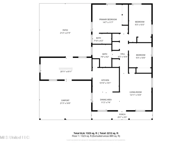 $155,000 | 206.5 Gordon Drive, Batesville, MS 38606
