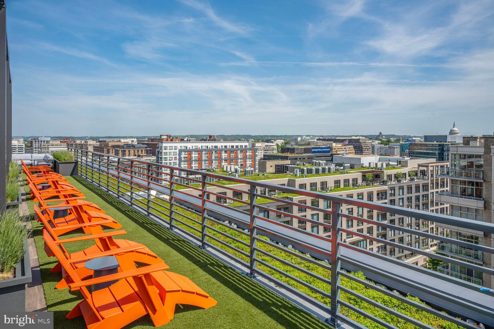 950 3rd Street Northwest, Unit 302 Washington, DC 20001 - Photo 18 of 37 a view of city from a balcony