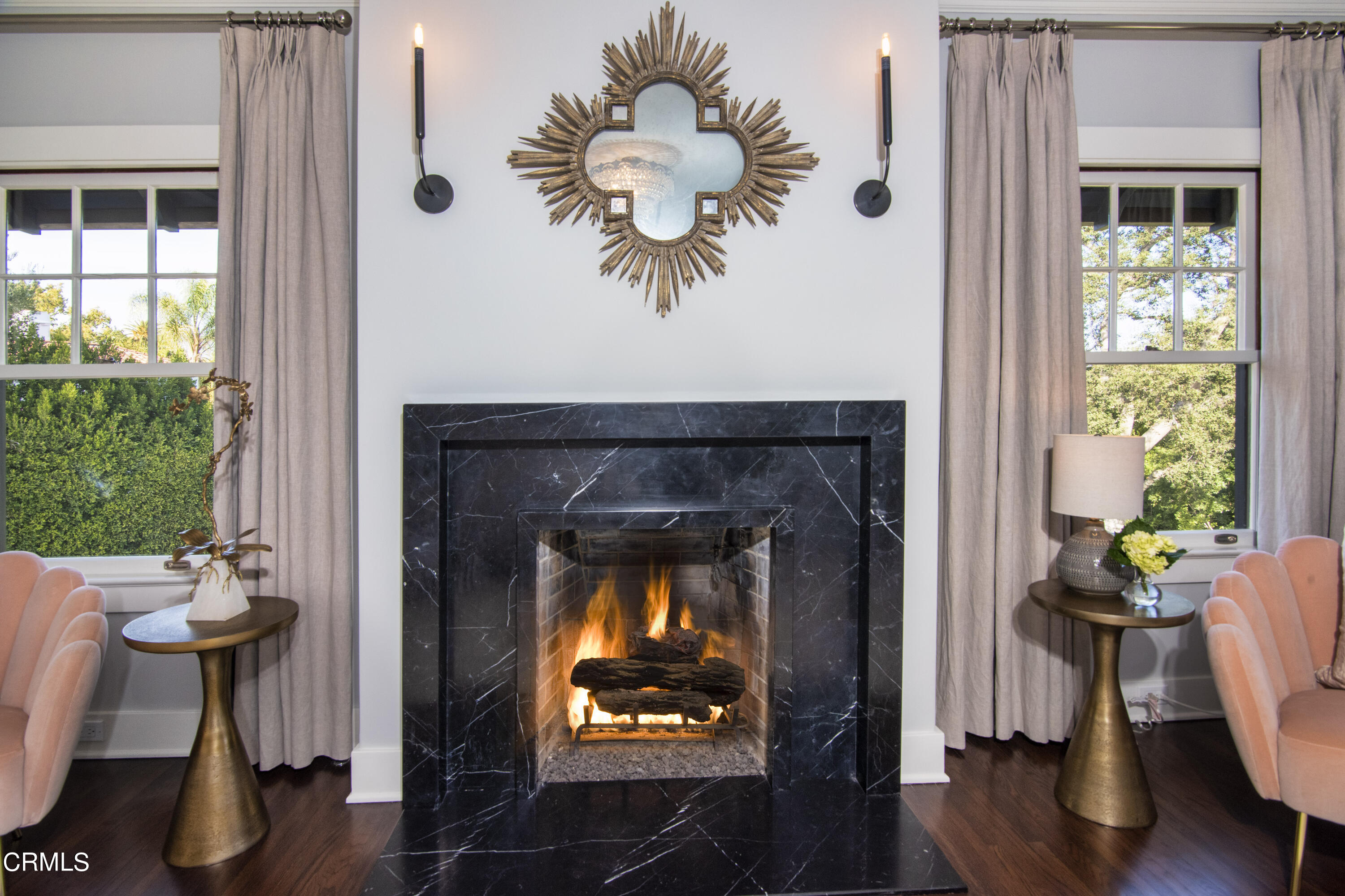 851 Fairfield Circle Pasadena, CA 91106 - Photo 36 of 75 Fireplace in Primary Suite