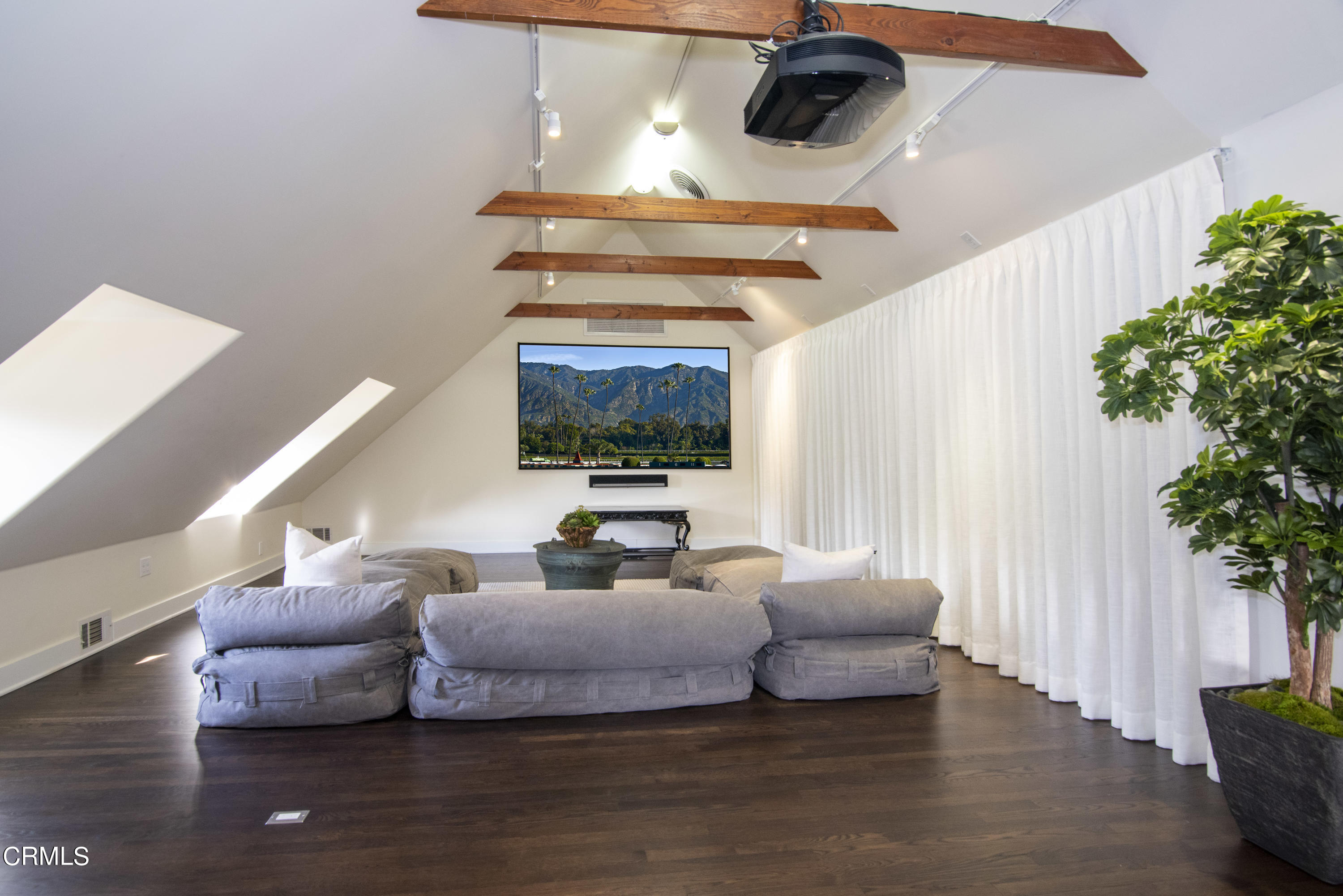 851 Fairfield Circle Pasadena, CA 91106 - Photo 56 of 75 3rd Floor Media Room