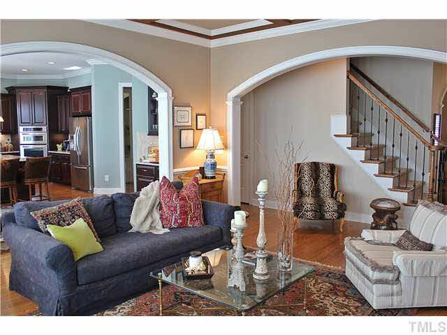 11826 Lowery Ridge Drive Raleigh, NC 27614 - Photo 8 of 25 Stunning paint colors throughout the home.