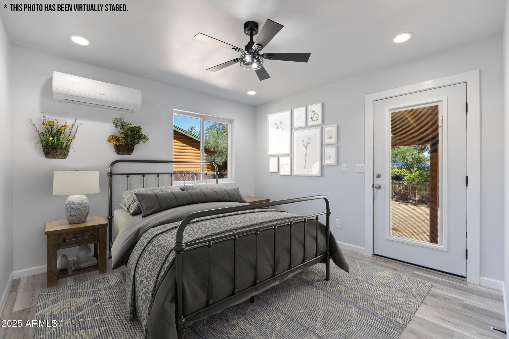 1982 Christmas Pine Road Overgaard, AZ 85933 - Photo 16 of 34 a bedroom with a bed and a window