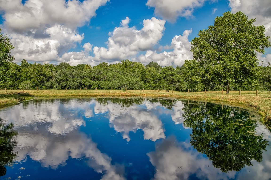 515 Highway 543 Loop West Point, TX 78963 - Photo 26 of 37 a view of a lake from a yard