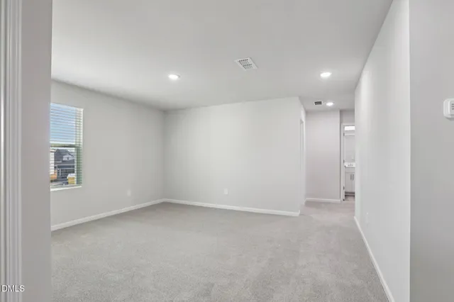 a view of empty room