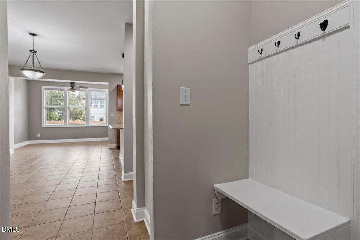 15 Crest Circle Garner, NC 27529 - Photo 16 of 41 a view of a hallway with an empty room and a window