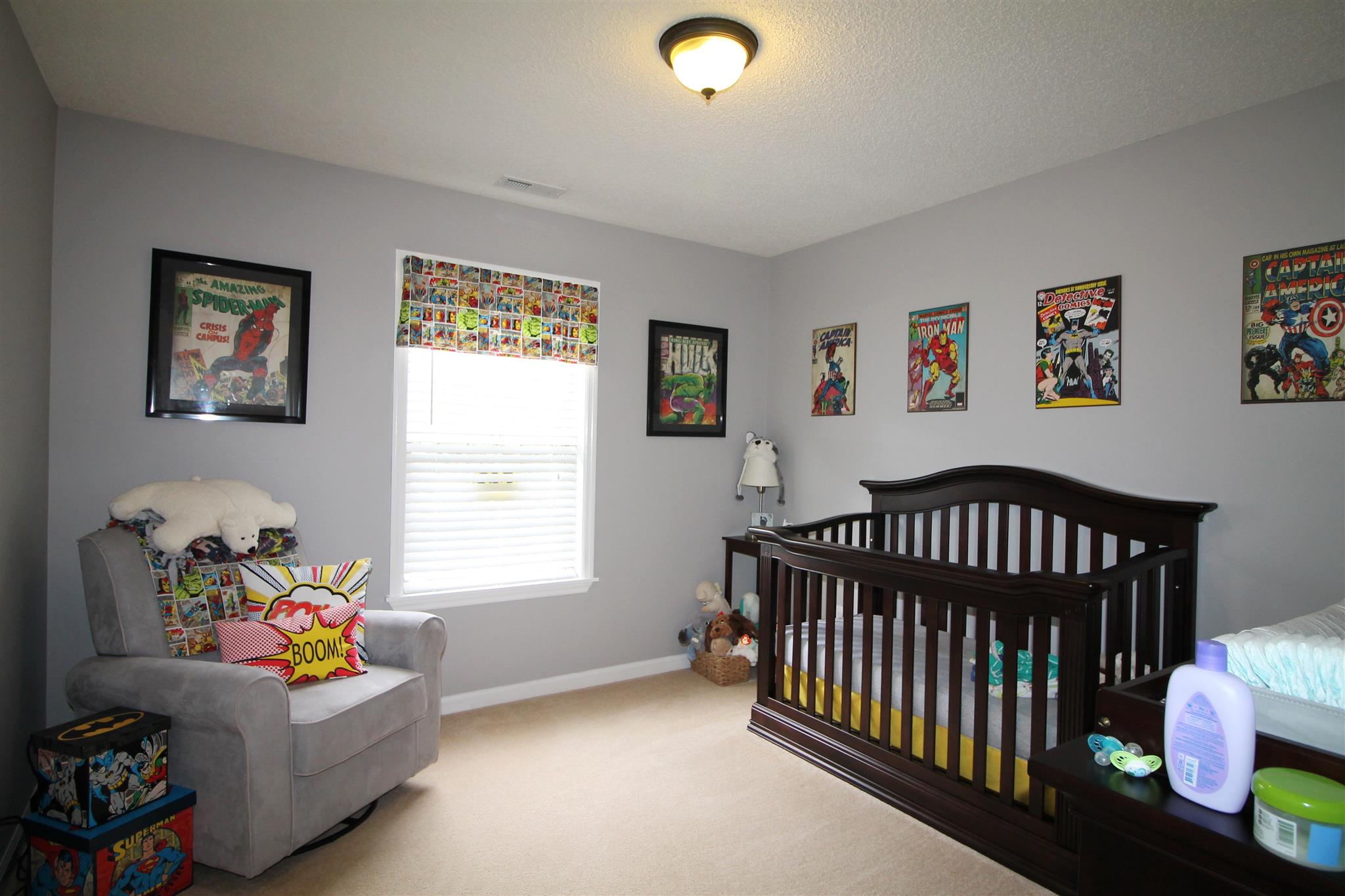 1539 West Harpeth Road Franklin, TN 37064 - Photo 17 of 30 a bedroom with furniture a baby crib and a window