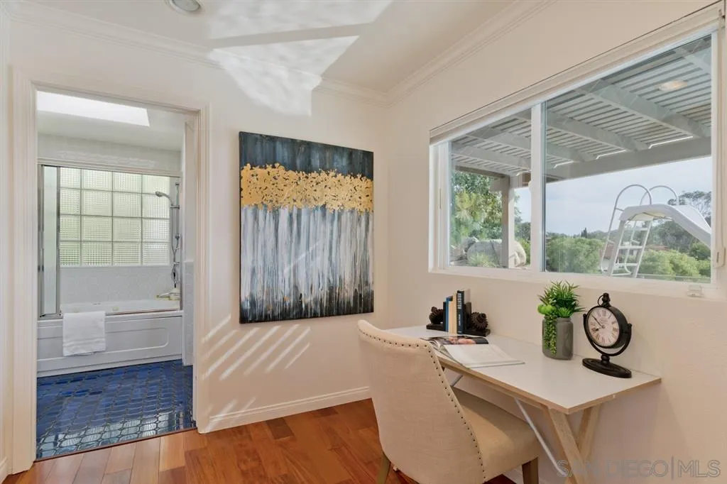 13606 Acorn Patch Lane Poway, CA 92064 - Photo 21 of 25 a view of kitchen with wooden floor and a window