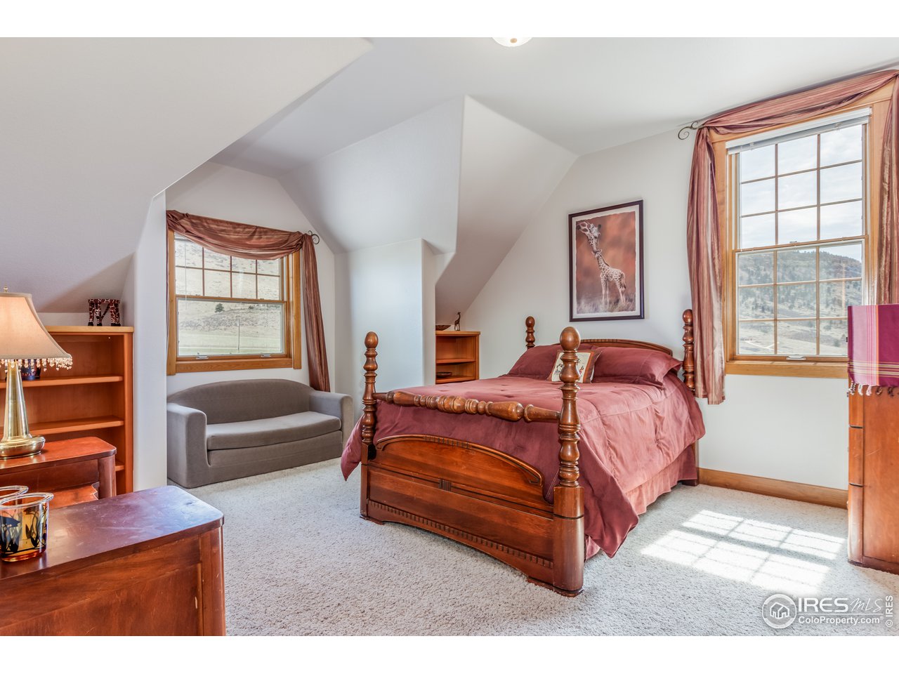 501 Blue Mountain Road Lyons, CO 80540 - Photo 18 of 29 upper bedroom
