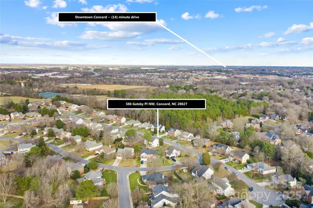 $565,900 | 586 Gatsby Place Northwest, Concord, NC 28027