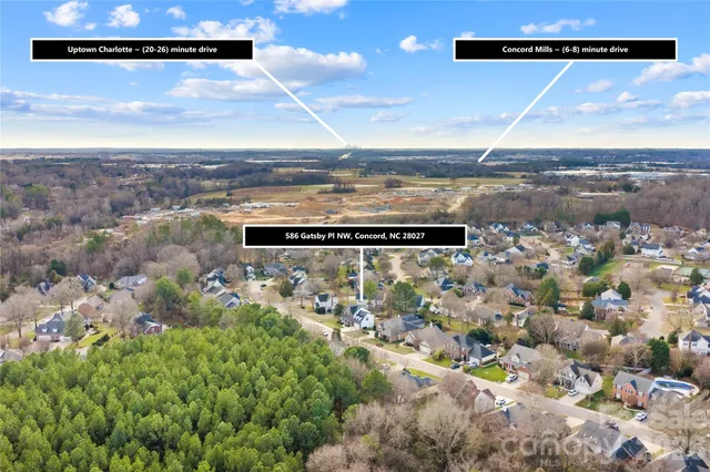 $565,900 | 586 Gatsby Place Northwest, Concord, NC 28027