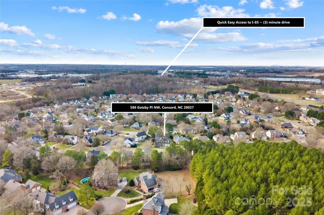 $565,900 | 586 Gatsby Place Northwest, Concord, NC 28027