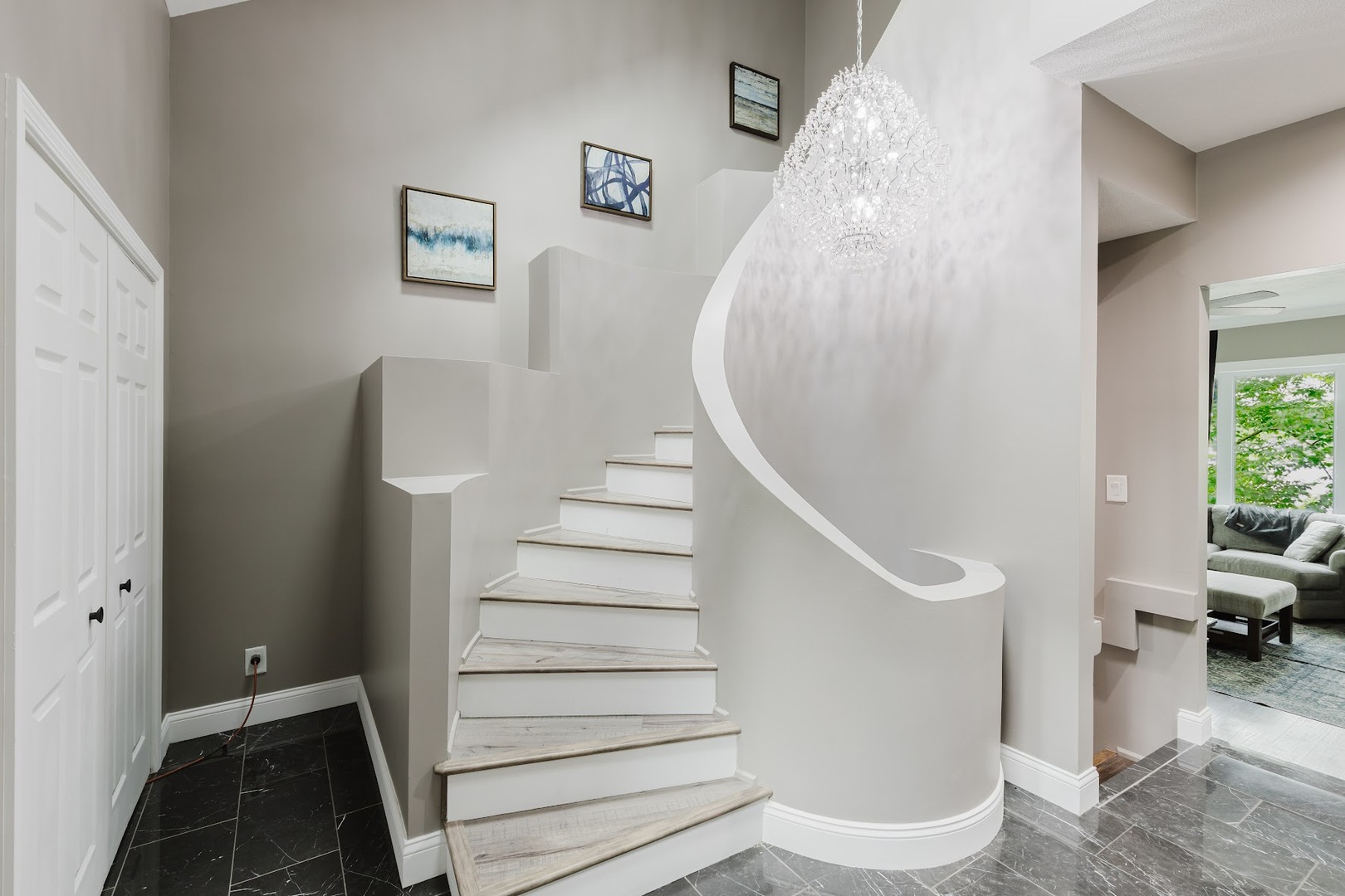 12225 Pebble Point Road Marion, IL 62959 - Photo 10 of 88 a view of entryway with workspace and window