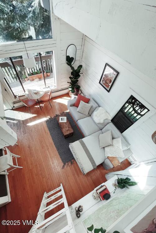2958 South Frontage Road West, Unit B5 Vail, CO 81657 - Photo 3 of 13 a living room with furniture and rug