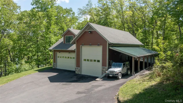 a house view with a outdoor space